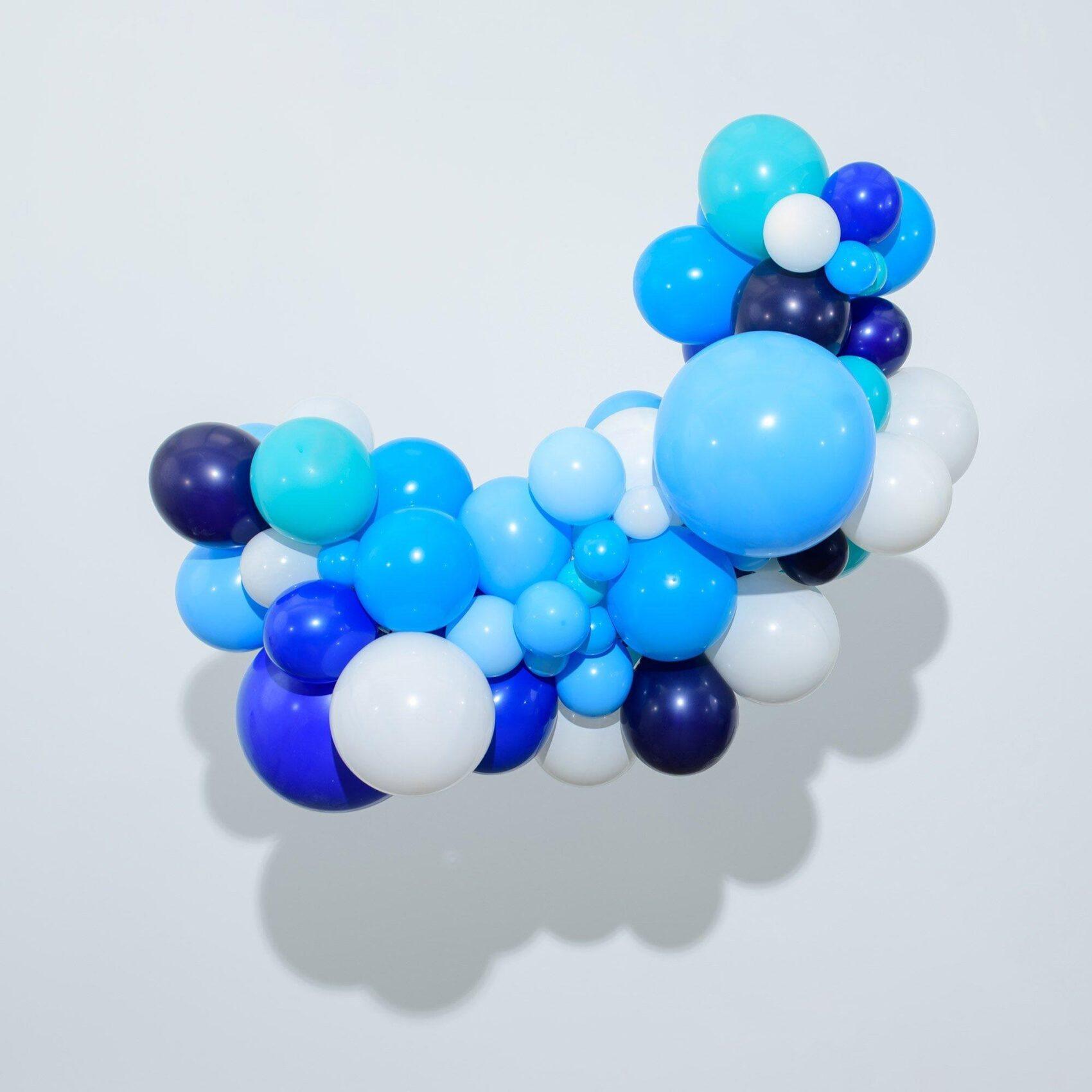 Mixed Blue Garland
