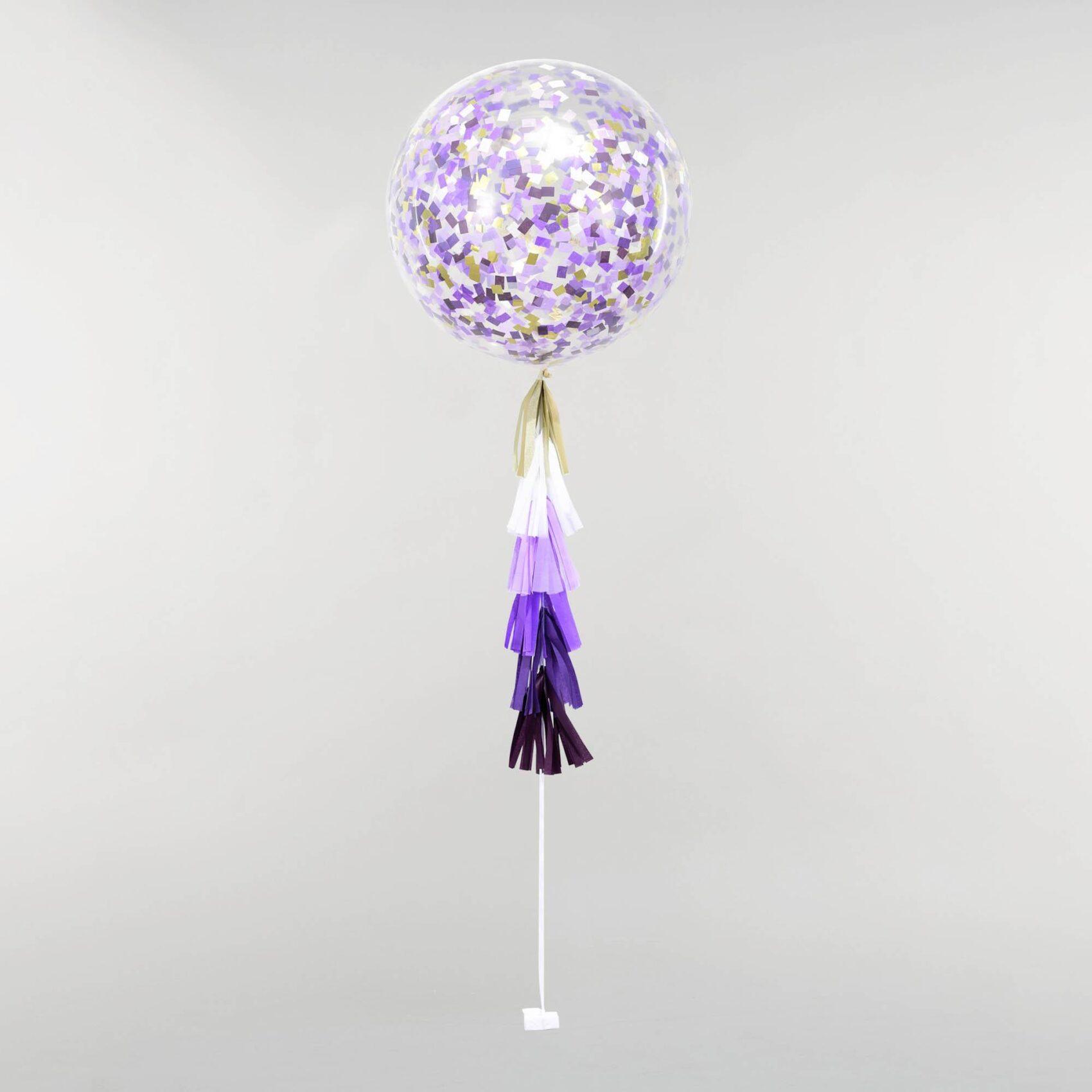 Birthday Confetti BAB - Purple Heart
