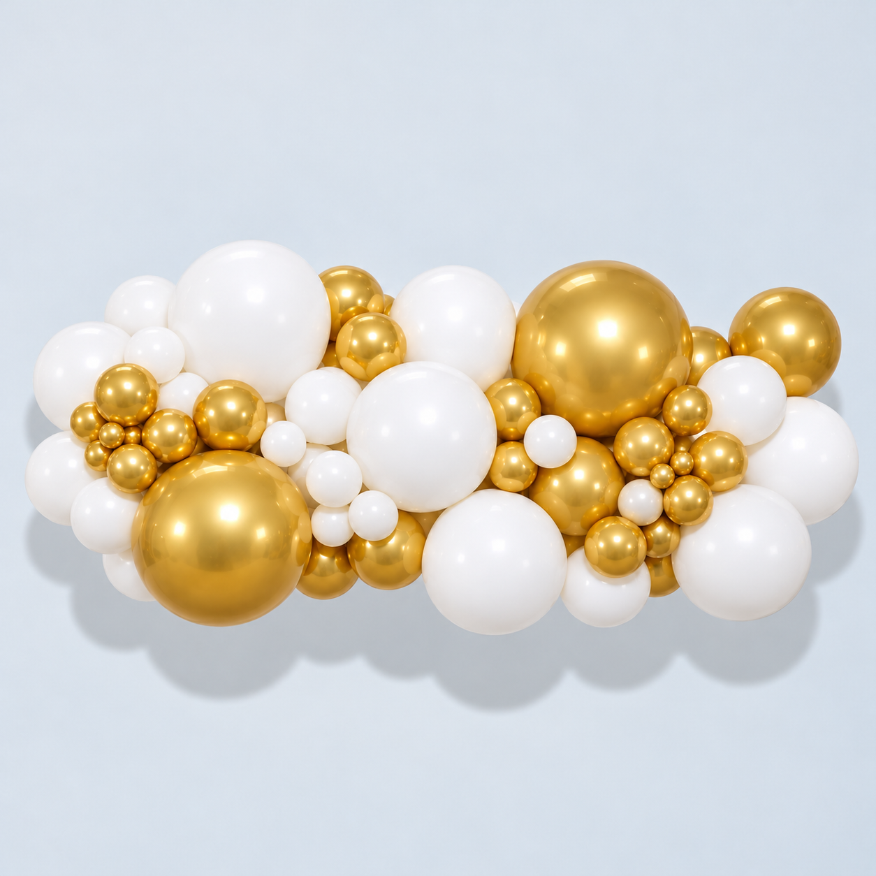 White & Gold Garland