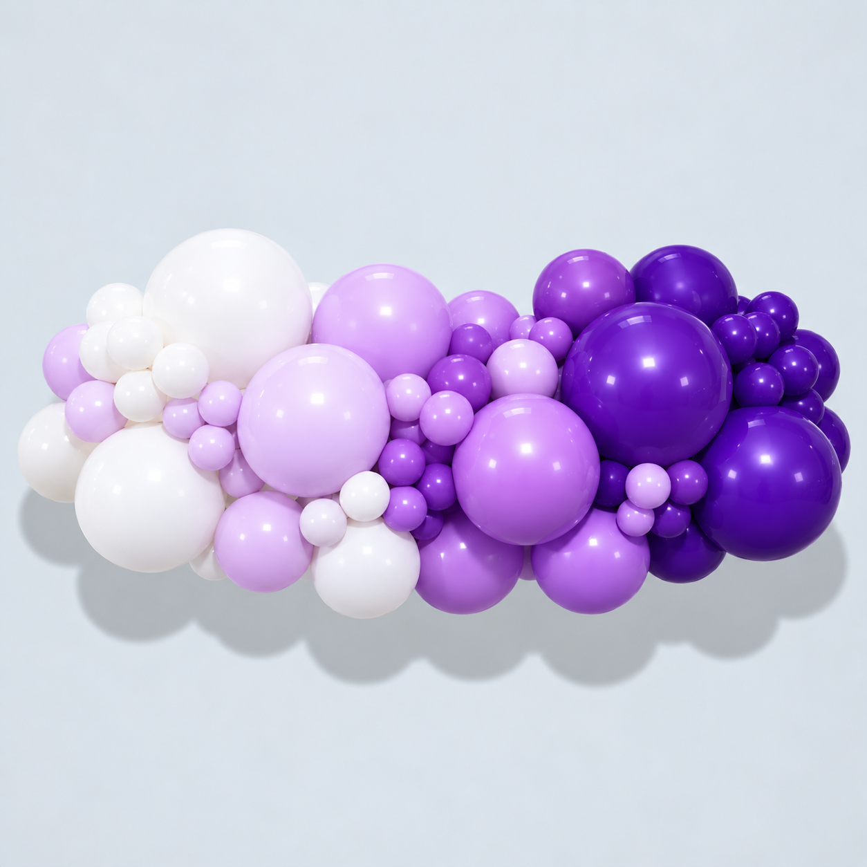 Mixed Purple Garland