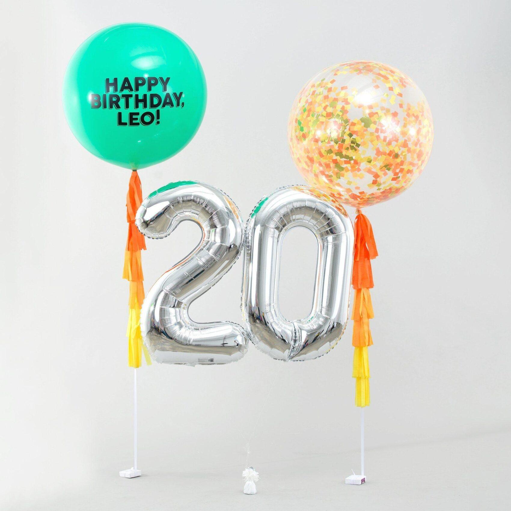 Birthday Package with Numbers - Retro Vibes