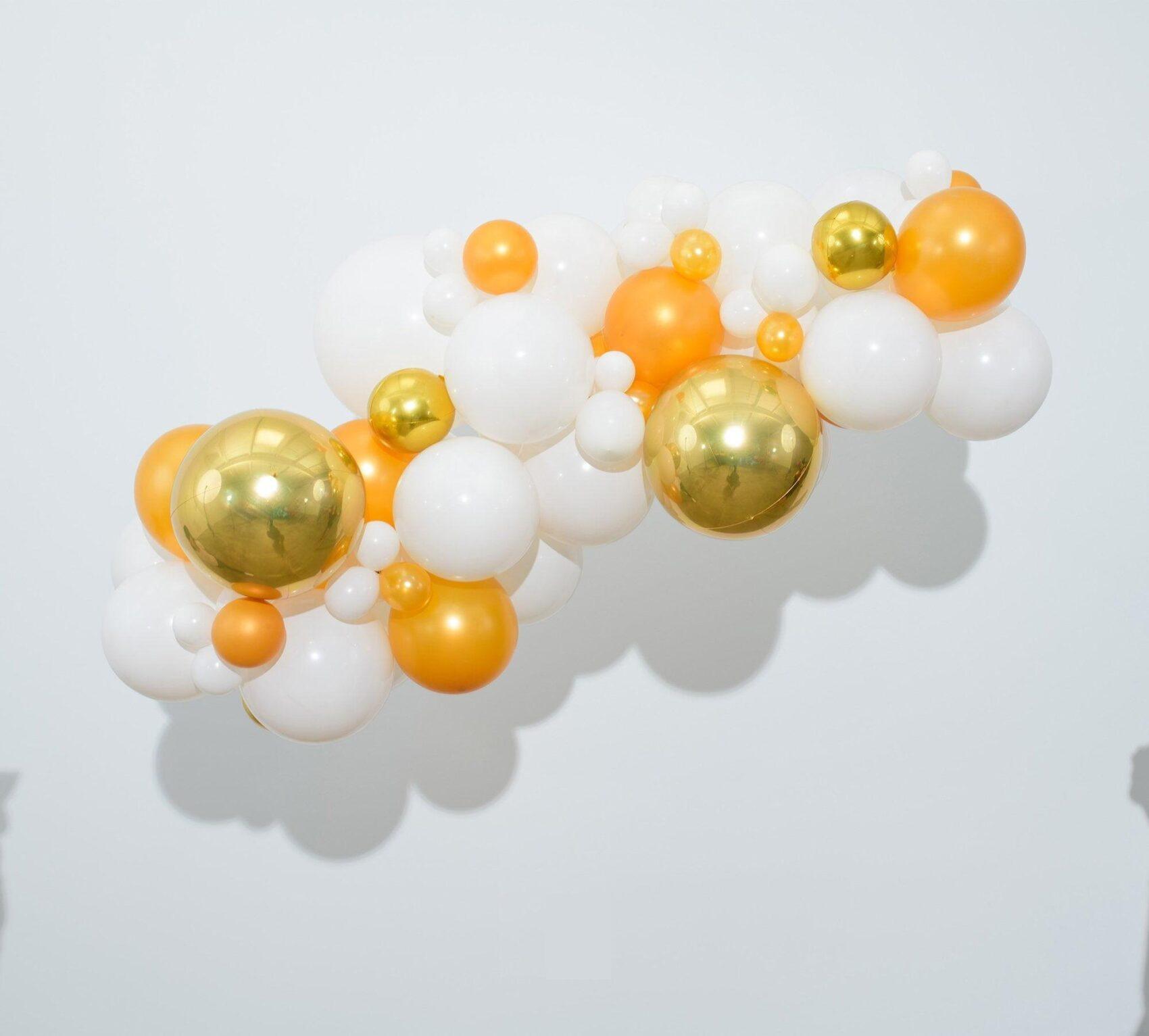 White & Gold Garland