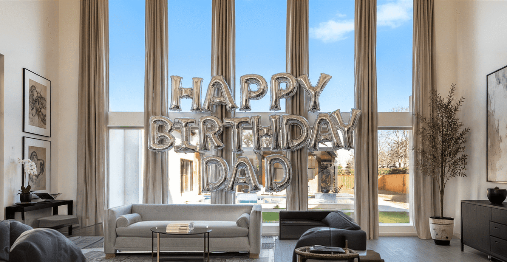 34" Foil Letters & Numbers